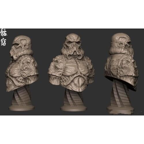 56mm Resin Figure Model Kit Unassambled Unpainted BUST608