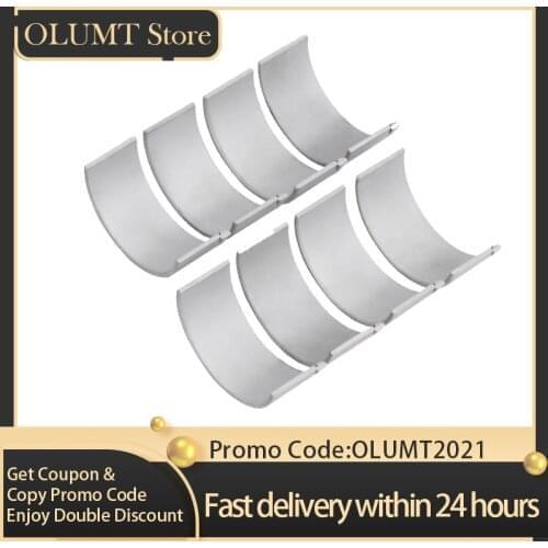 8Pcs Size 27/26.75/26.5/26.25/26/25.5/25mm Motorcycle Parts Connecting Rod Bearing For HONDA CBR250R CBR250 CBR19 MC19 KY1