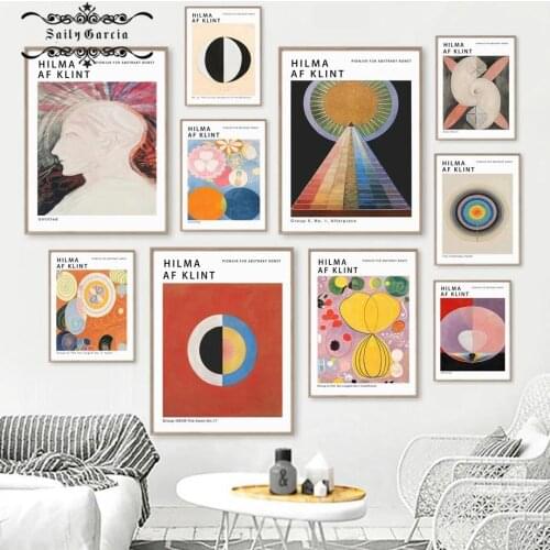 Abstract Geometric Symbol Group Untitled Poster Famous Artwork Canvas Painting Wall Art Pictures for Living Room Home Decoration