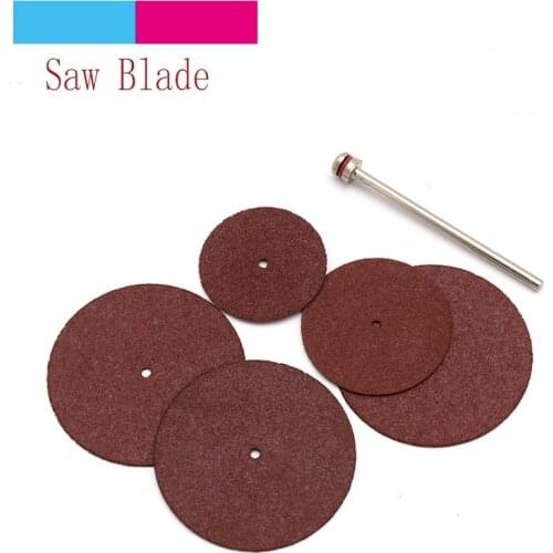 10pcs Cutting Disc Circular Saw Blade Grinding Wheel Cutting Wood Metal For Dremel Rotary Tool Abrasive Sanding Disc Tools