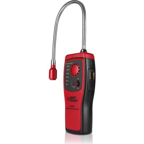 Gas Analyzer Combustible gas detector port flammable natural gas Leak Location Determine meter Tester Sound Light Alarm AS8800L