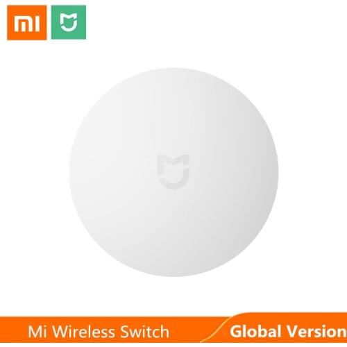 Global Version) Xiaomi Mijia Mi Wireless Switch zigbee connection Smart Home Intelligent Switch Work With Xiaomi Gateway