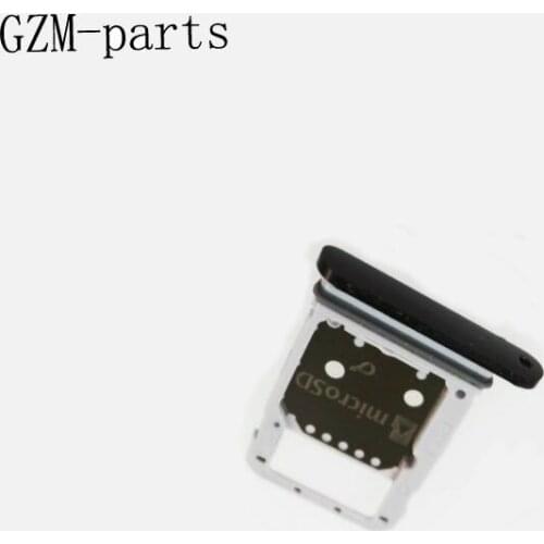 GZM-parts For Samsung Galaxy S8 Active Sim Card Holder Slot Sim Card Tray Black