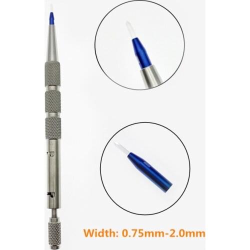 Hair Implant Pen Sapphire Blade Hair Transplant Implanter Extraction Planting Hair Tool