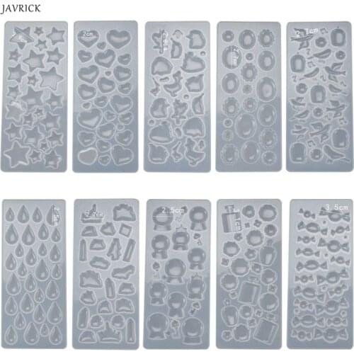 Crystal Epoxy Resin Mold Pendants Casting Silicone Mould Handmade DIY Crafts Jewelry Making Tool