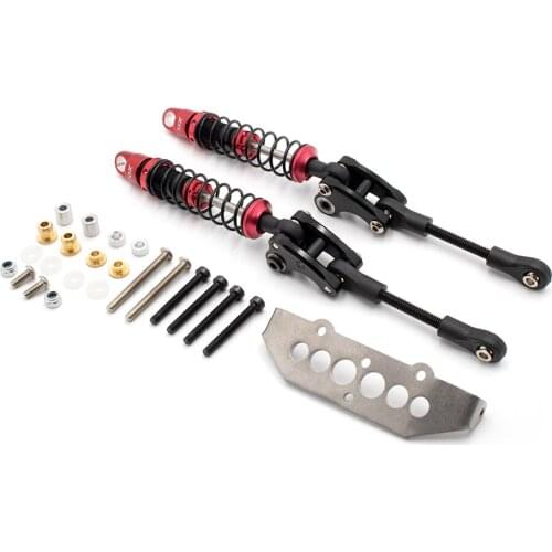 KYX DIY Suspension Beam Shock Absorber Set for 1/10 Crawler Car Axial scx10-ll 90046 Traxxas TRX-4