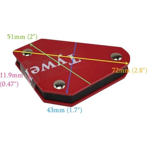 Magnet Welder Positioner 9LB Welding Locator Strong 45 90 135 Power Tool Accessories Soldering Fixture Magnetic Welding Holder