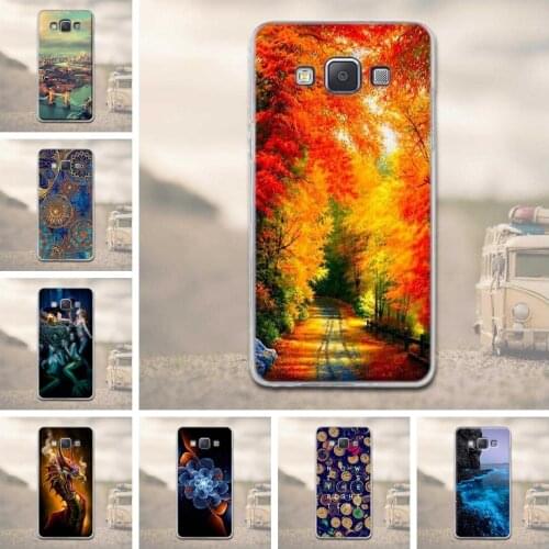 Soft TPU Case For Samsung Galaxy A5 2015 A500 A500F A500H 3D Relief Silicone Case For Samsung Galaxy A5 2015 A500 Phone Cover