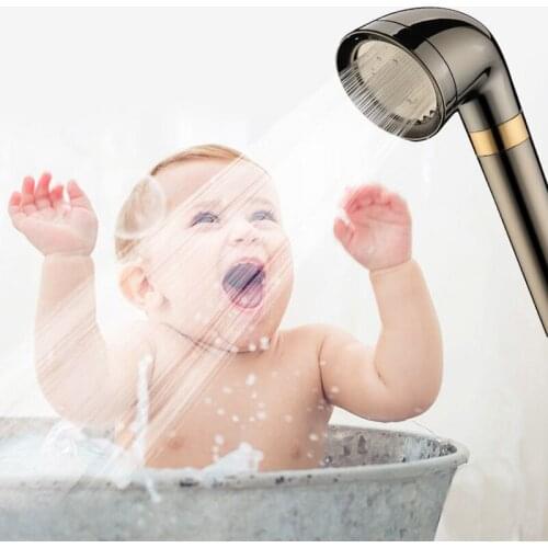 Water Purification Beauty Dechlorination Shower Head Filter Booster Nozzle Beauty Skin Shower Head Householdtake A Bath Filter