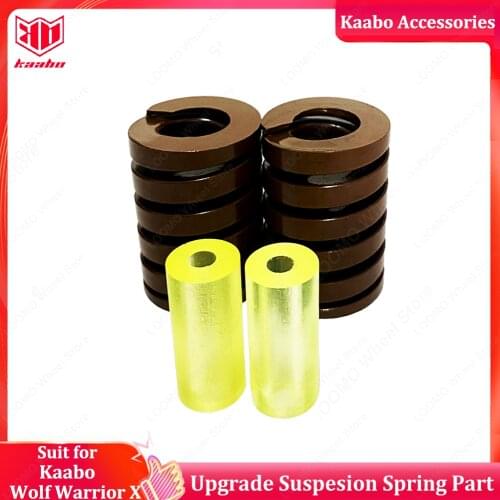 Original Kaabo Accessories Kaabo Wolf Warrior X Upgrade Spring Suspension and Spring Rubber PU Bar Kaabo Wolf Warrior X