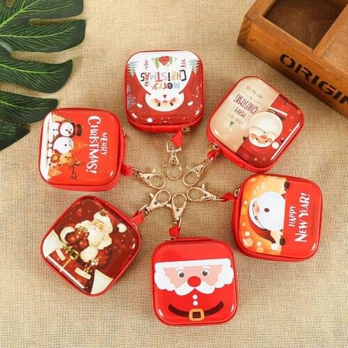 1pc Christmas Wallet Hanging Decorations Santa Claus Santa Claus Kids Christmas Trees Gifts Creative New Year Home Supplies