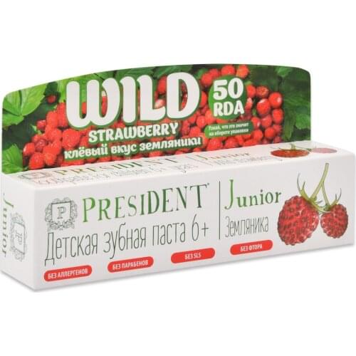 PRESIDENT Fluoride-free Toothpastes