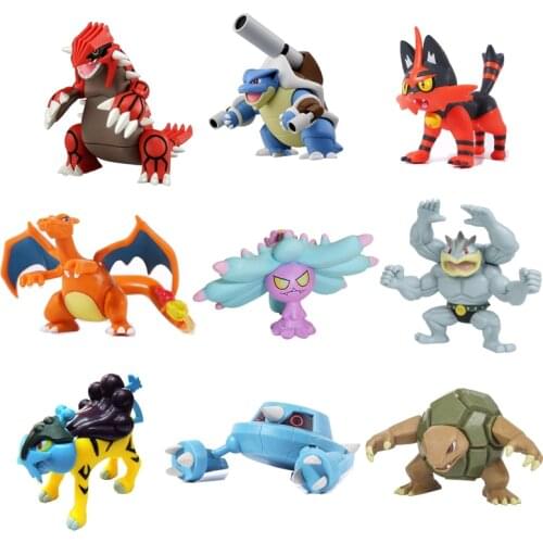 Tomy Pokemon 41 Styles Figures Dolls Eevee Pikachu Litten Bulbasaur Cartoon Anime Model Ornaments Figure Collectibles Dolls Toys