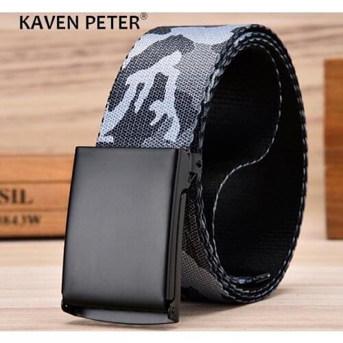 Military Belt Outdoor Tactical Camouflage Belt For Men High Quality Canvas Belts Jeans Male Luxury Casual Straps Ceintures