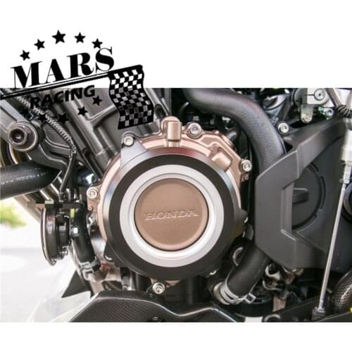 Guard of engine side protective cover accident slider falling protector fits for honda cb650r cbr650r 2018 2019 2020 neo coffee