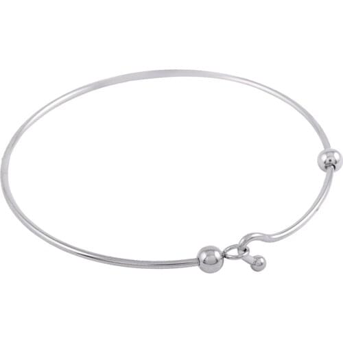 150PCS Hot Sale Wholesale Stainless Steel Wire Bracelet Wiring Bangle DIY Beads Accessories Women