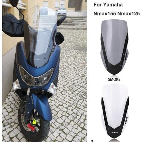 Motorcycle Accessories Windscreen Windshield Spoiler Wind Deflector for YAMAHA NMAX155 NMAX125 2013-2018 2019 2020 NMAX 155 125