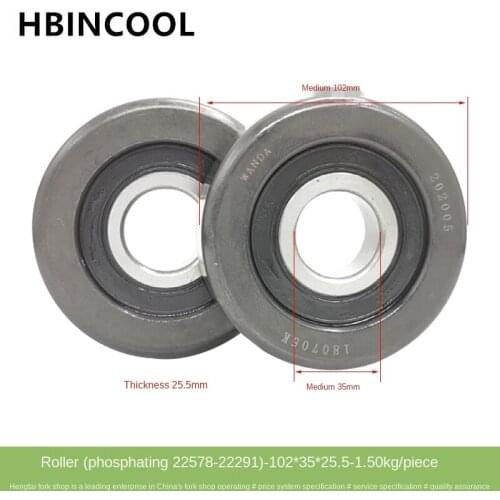 For Forklift Accessories Original Factory Professional Forklift Bearing Mast Bearing Roller 180707K-WD High quality accessories