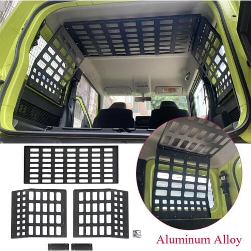 Aluminum Alloy Rear Trunk Luggage Rack Cargo Shelf Holder Fit ForSuzuki forJimny 2019-2020
