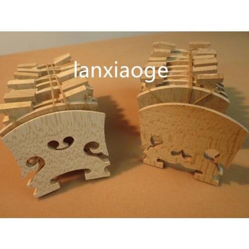 Violin part,40pcs different baroque style maple 4/4 violin bridges