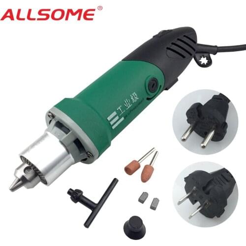 ALLSOME 30000RPM 480W High Power Mini Electric Drill Engraver With 6 Position Variable Speed For Dremel Rotary Tools HT2419-2420