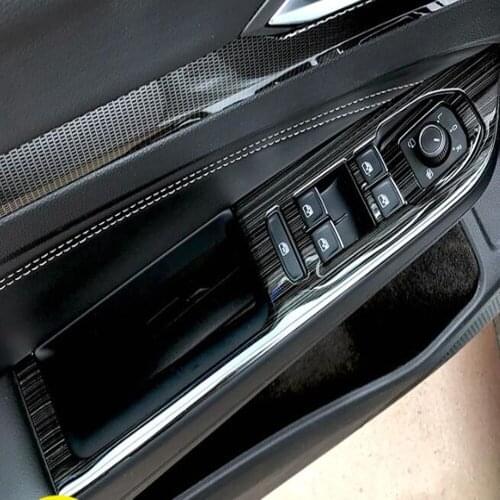 For Volkswagen Golf 8 MK8 R 2021 2022 Car Window Lift Switch Button Cover Trim Door Armrest Decoration Frame Interior Styling