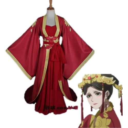 Mo Dao Zu Shi Anime Cosplay Jiang Yan Li Costume Anime Grandmaster of Demonic Cultivation Women Cosplay Costume