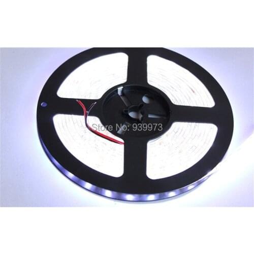 5050 300 5M warm white/cool white/blue/green/red LED Strip SMD Flexible light 60led/m outdoor waterproof Ribbon