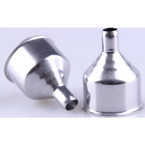 Mini Metal Funnels For Filling Small Bottles Transferring Perfume Oil Liquid Dispensing Tool Multifunctional Kitchen Funnel