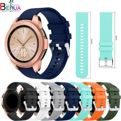 Smart Accessories 20mm Wrist Band For Samsung Galaxy Watch 42mm / For Huami Amazfit GTR 42mm Bracelet Silicone Replacement Strap