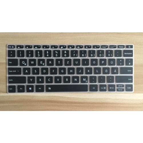 Silicone Skin Protector Film Laptop For Xiaomi Mi Air 12 13 12.5 13.3 Pro 15 15.6 Germany German Notebook Keyboards Cover
