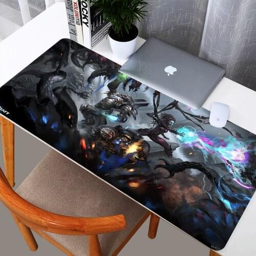 Starcraft Perfectly Locked Edge Large Rubber Mouse Pad Waterproof Gaming Mousepad Keyboard Mat For Csgo Dota Carpet Desk Mat