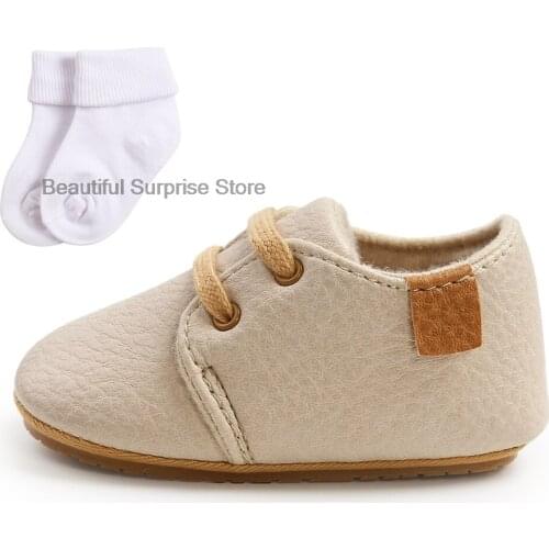 Baby Four Season Adorable Infant Slippers Toddler Shoes Baby Boy Girl Crib Shoes Cute Solid Anti-slip Prewalker Baby Slippers