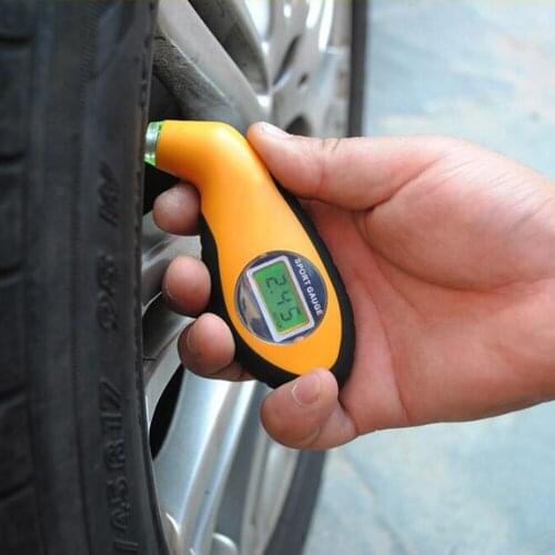 Car Digital LED Display Car Tyre Air Pressure Gauge Meter Manometer Barometers Tester Tool Car Tire Tool For Car Motorcycle