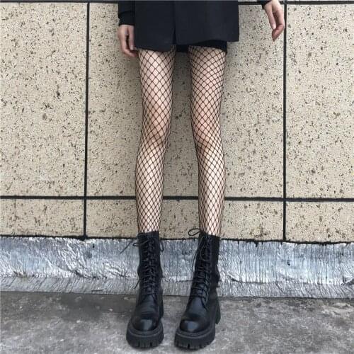 Hollow Out Sexy Pantyhose Black Women Tights Stocking Fishnet Stockings Drop Shipping In Stock