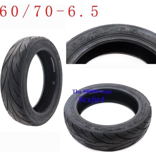 Scooter 10 Inch 60/70-6.5 Tubeless Tire for Segway Ninebot Max G30 Electric Scooter Vacuum Front or Rear Tyre Wheel Accessories
