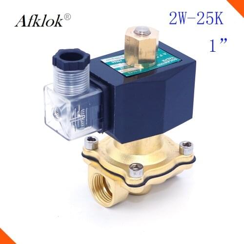 DC 12V DC 24V 1'' DN25 Electric Water Normally Open Solenoid Valve Magnetic Water Control Diverter