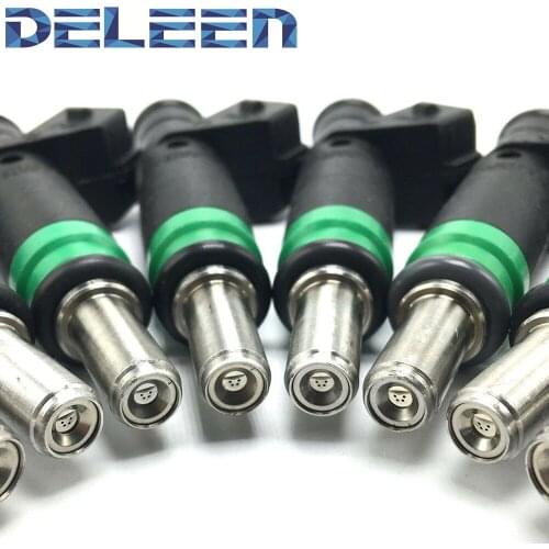 Deleen 8x High impedance Fuel Injector 7525721 / FJ739 For B MW Car Accessories