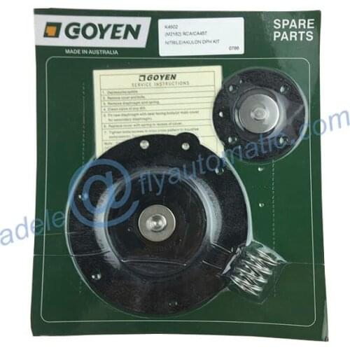 K4502 K4503 Double diaphragm repair kit for 1.5 inch Goyen type pulse jet valve