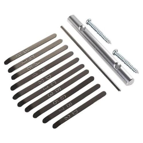 Thumb Piano Bridge Saddle 10 Keys Set Kit for Kalimba DIY Replacement Parts Percussion Instruments Kalimba DIY Accessories