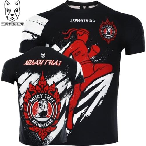 New MMA BJJ Work Out Compression Rashguard T Shirt Men PK Exercise Fitness Tights Cross Gym muay thai Boxing shorts