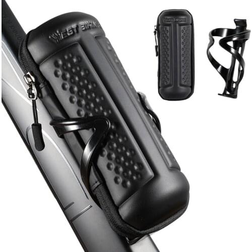 Portable Bicycle EVA Tool Tank Hard Shell Water Bottle Bag Cycling Repair Tool Waterproof Storage Box Set Riding Equipment