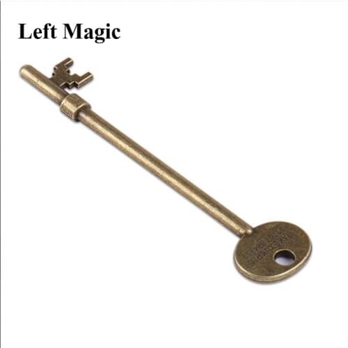 Ghost Key (Haunted Key) Magic Tricks Magia Skeleton Key Magician Close Up Illusions Gimmick Props Moving Appearing Mentalism Fun