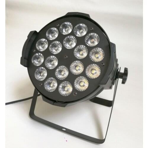 Professional 18*12/15/18W LED indoor par light DMX512 Master-Slave sound control stage dyeing light for dj party pub wedding