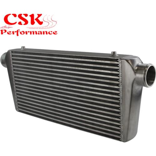 Universal bar &plate Turbo Intercooler 27.5"x11.75"x3" Inlet,turbo front mount Racing Aluminum Intercooler 600x300x76mm