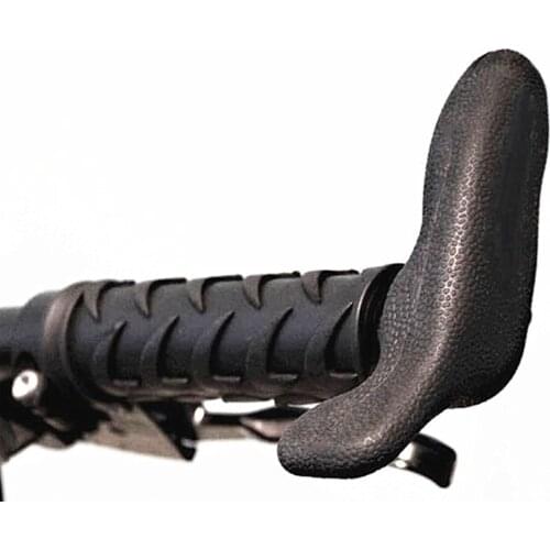 Bicycle Vice Handlebar Mountain Bike Ergonomic Streamlined Resting Handlebar Riding Equipment Accessories Bike Bar Ends