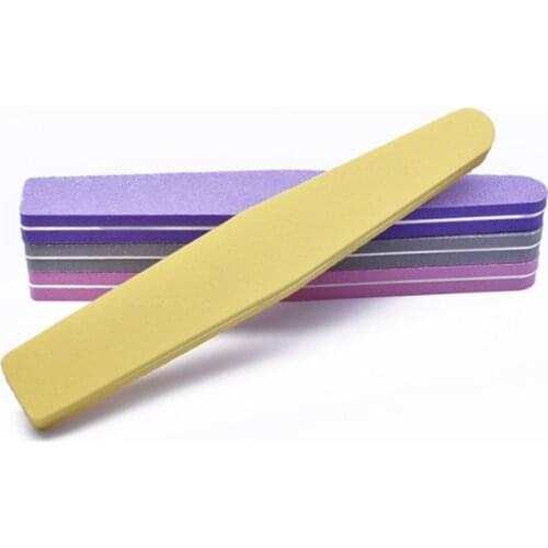 10PCS Nail Files Block Buffer Pedicure Manicure Gel Polish Nail Multi-color Polish Files Tools Professional Beauty Nail Tools