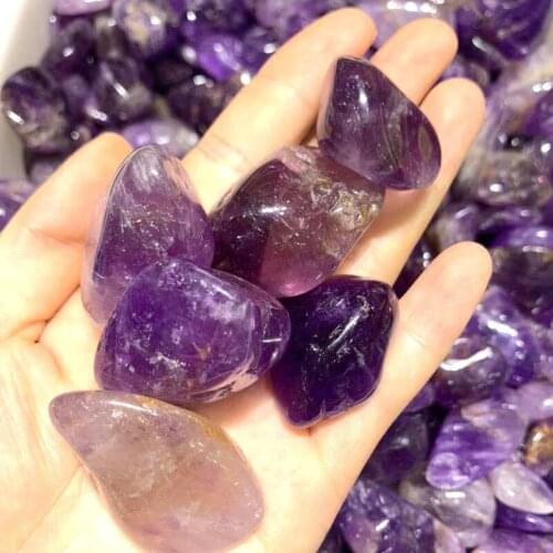100g BIG Natural Amethyst Stone Amethystine Gravel Rock Crystal Quartz Raw Gemstone Mineral Specimen Fish Tank Garden Deco