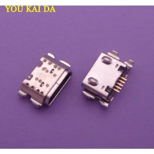 2pcs For Motorola Moto E 2020 Micro USB jack DC Charging Socket Port Connector power plug dock 5 pin replacement repair part