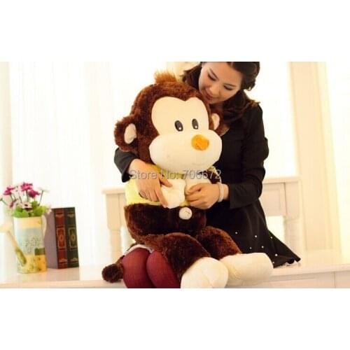 75cm cute monkey plush toy, Chritmas gift s0824